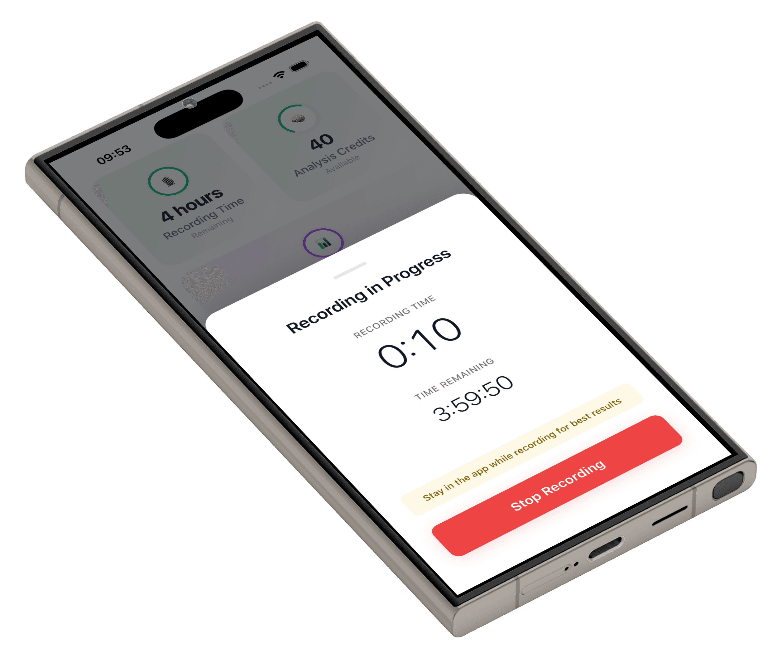 Capture ideas in seconds